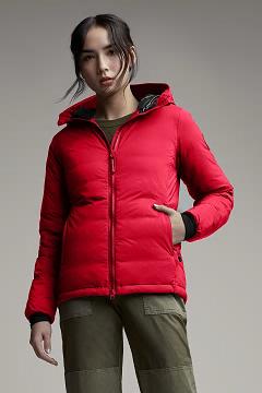 Chamarras Canada Goose Mujer Mexico - Camp Chaqueta De Plumas Rojos YN2169348